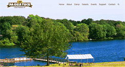 Desktop Screenshot of camppaquatuck.com